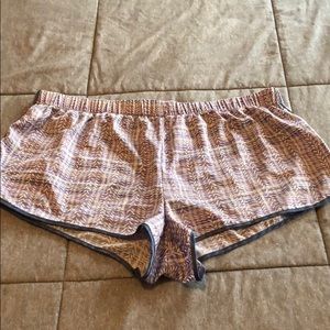 Victoria’s Secret satin sleep shorts
